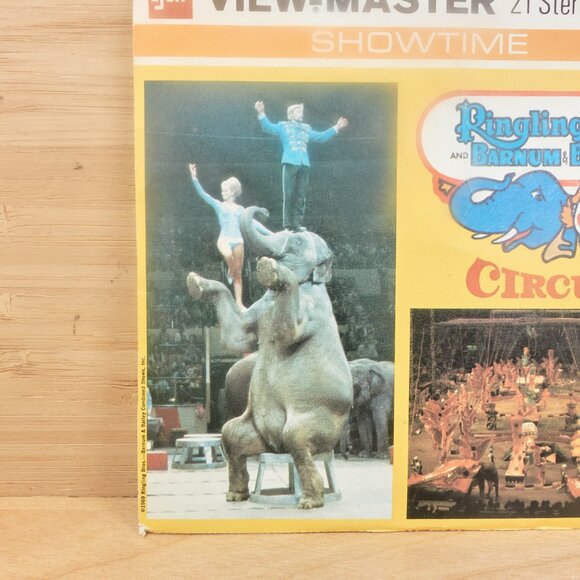 Vintage View-Master Reels – Ringling Bros. & Barnum & Bailey Circus / Packet B77 - Picture 2 of 8